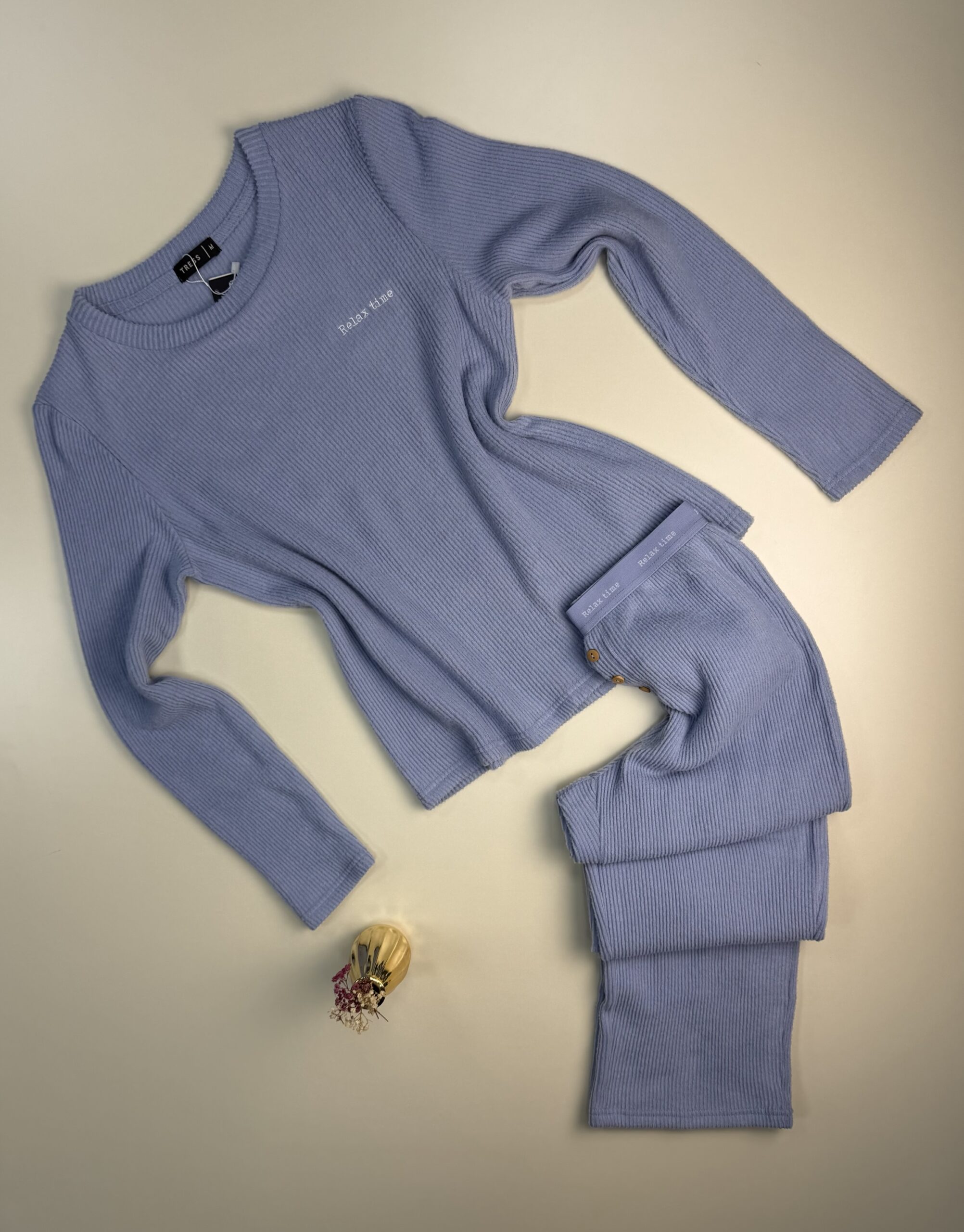 Pyjama manche longue "Bleu"