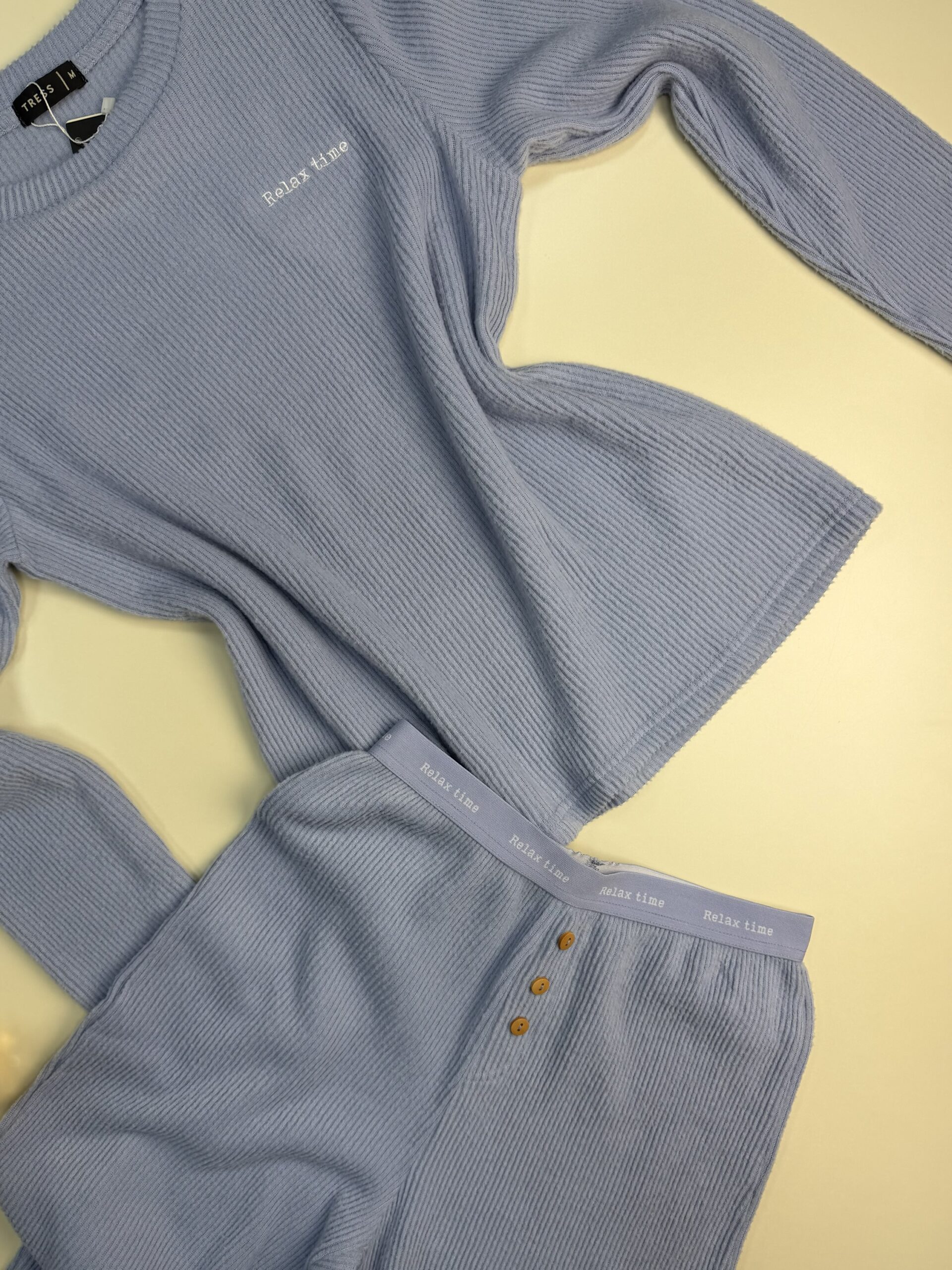 Pyjama manche longue "Bleu" – Image 4