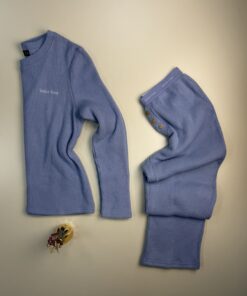 Alternative view of Pyjama manche longue "Bleu"