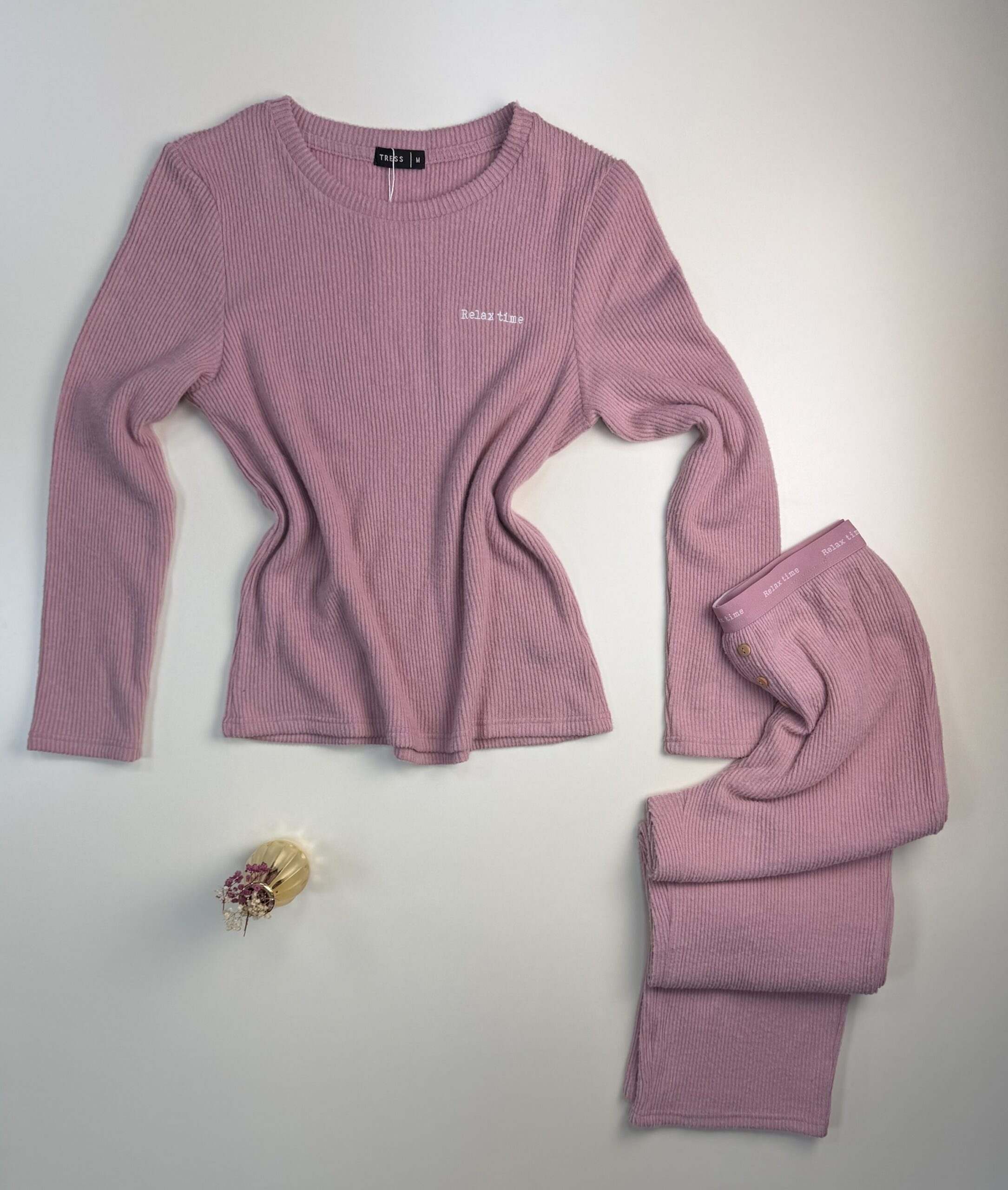 Pyjama manche longue "Rose" – Image 3