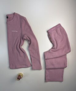 Alternative view of Pyjama manche longue "Rose"