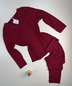 Pyjama manche longue "Rouge"