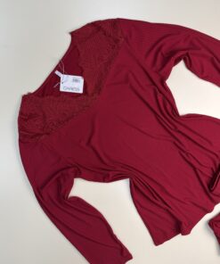 Alternative view of Pyjama manche longue "Rouge"