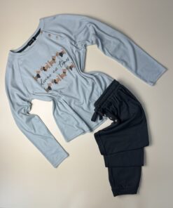 Pyjama manche longue "vert"