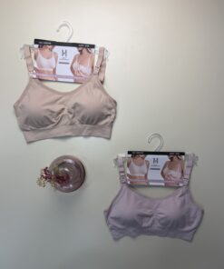 Pack de 2 soutiens d'allaitement "Rose/Biege"