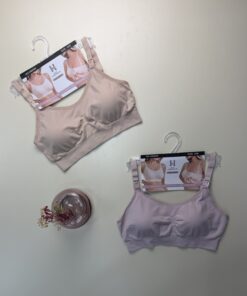 Alternative view of Pack de 2 soutiens d'allaitement "Rose/Biege"
