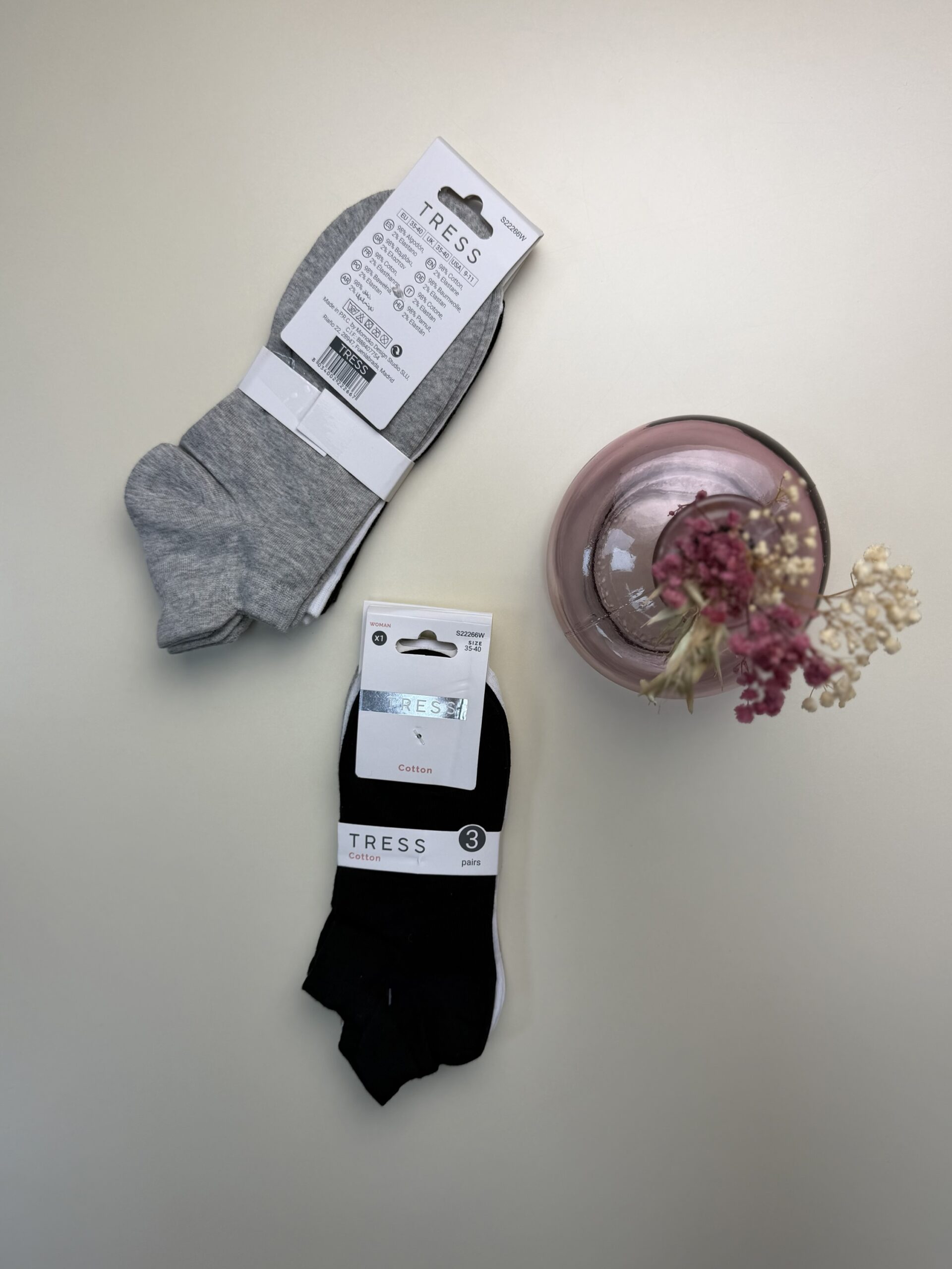 Pack de 3 chaussettes - Tress - – Image 3