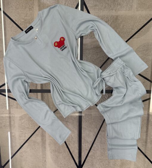Pyjama manche longue "Vert"