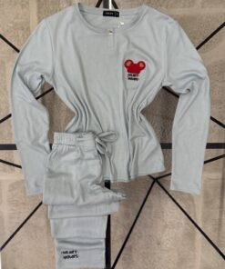 Alternative view of Pyjama manche longue "Vert"