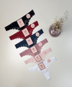 Pack de 6 Culotte en dentelle - H -