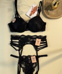 Alternative view of Ensemble  3 pcs H "Noir" Push up
