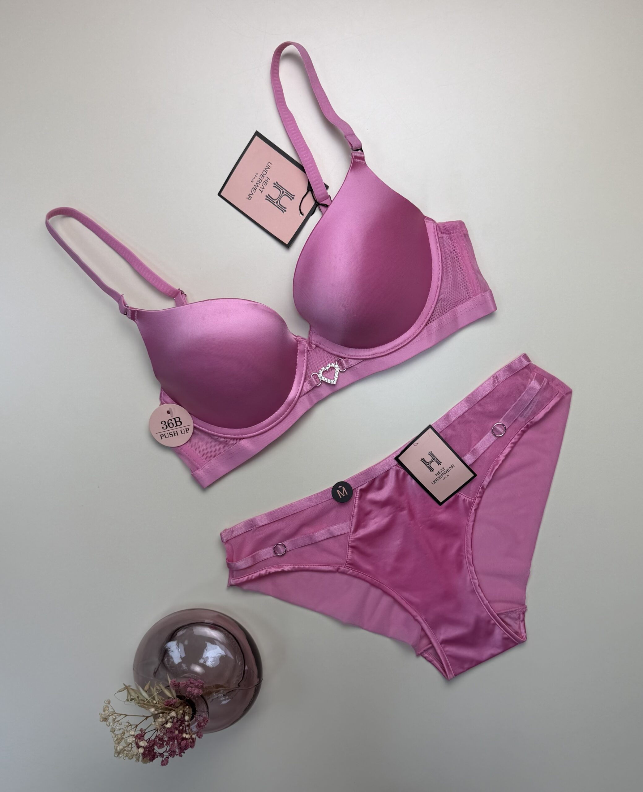 Ensemble 2pcs "Rose" - H - Push Up