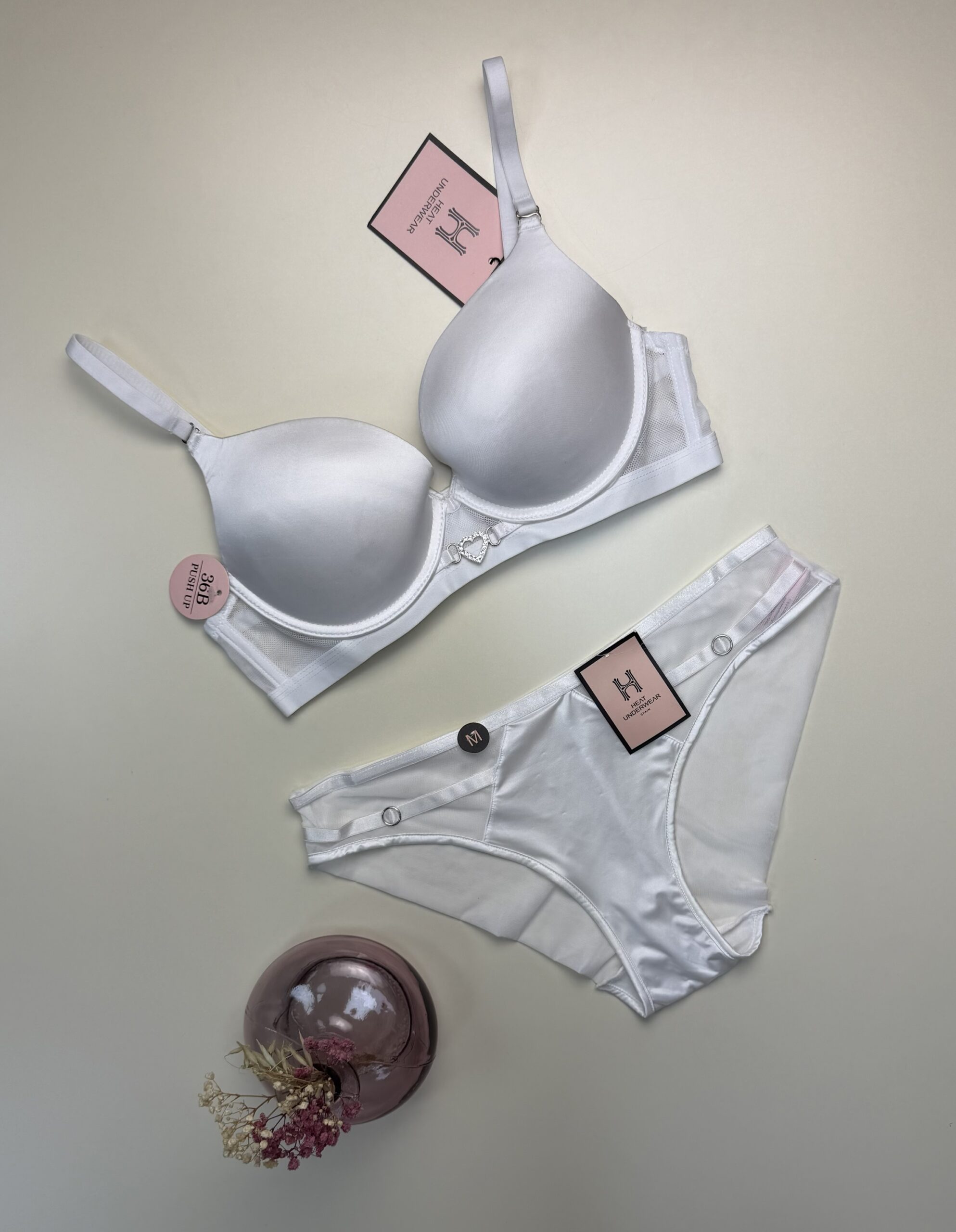 Ensemble 2pcs "Blanc" - H - Push Up