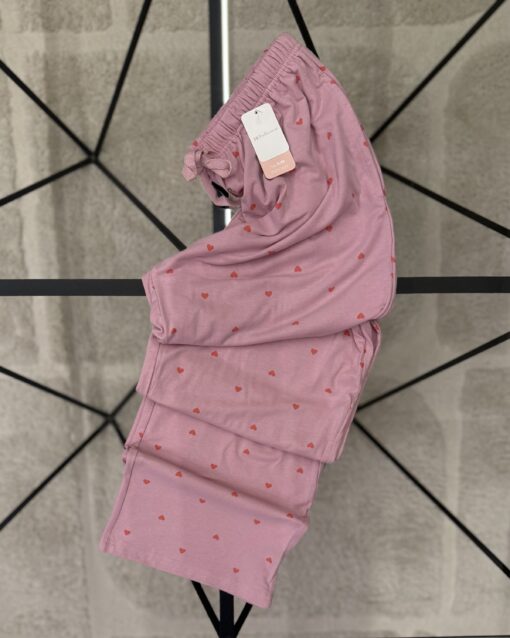 Bas de pyjama  "Rose à motif "
