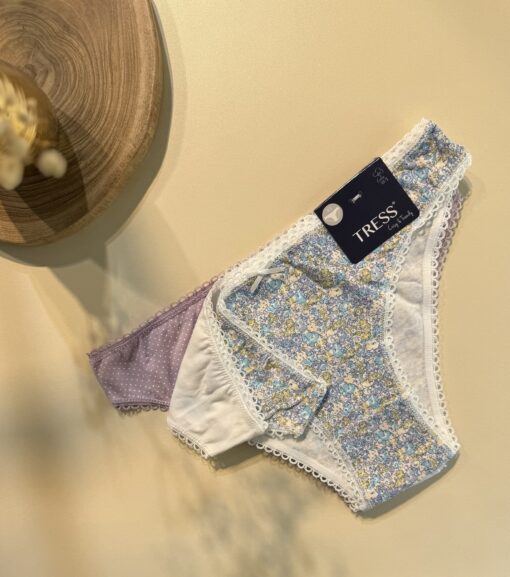 Pack de 3 culottes - Tress - en coton