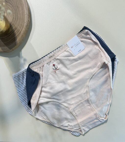 Pack de 3 culottes - Tress - en coton