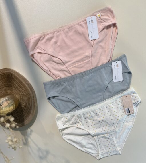 Pack de 3 culottes - Tress - en coton