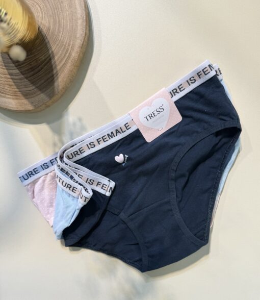 Pack de 3 culottes - Tress - en coton