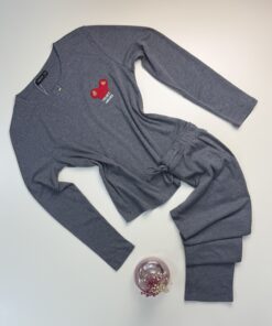 Pyjama manche longue "Gris"