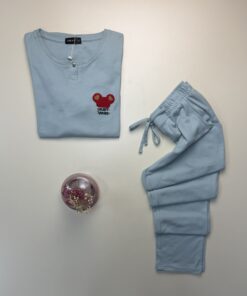 Alternative view of Pyjama manche longue "Vert"