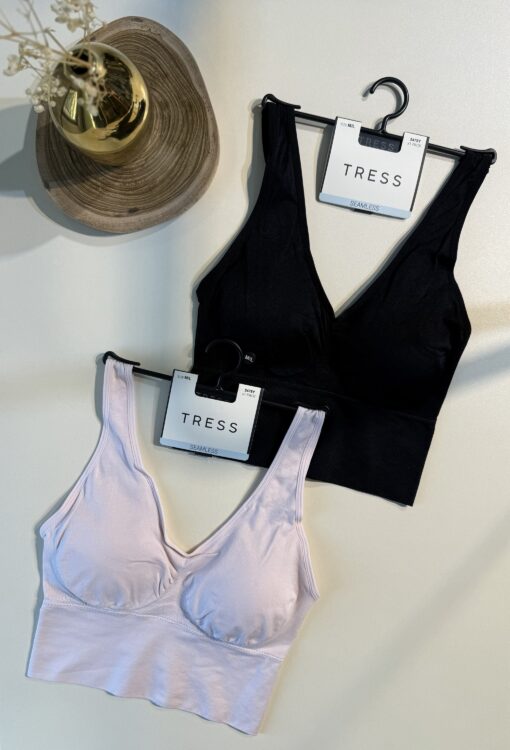 Pack de 2 brassières "Rose / Noir"