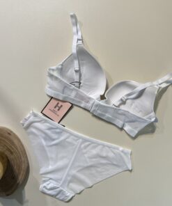 Alternative view of Ensemble 2pcs "Blanc" - H - Push Up