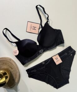 Ensemble 2pcs "Noir" - H - Push Up