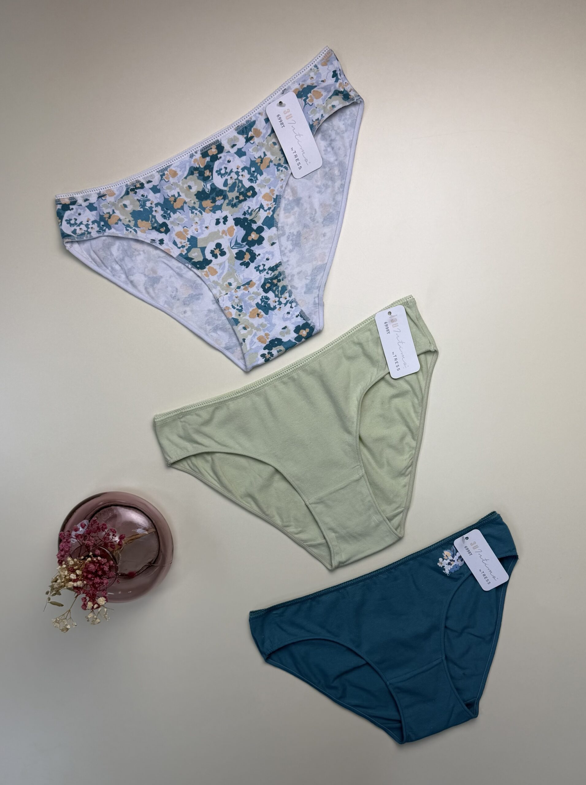 Pack de 3 culottes - Tress - en coton – Image 4