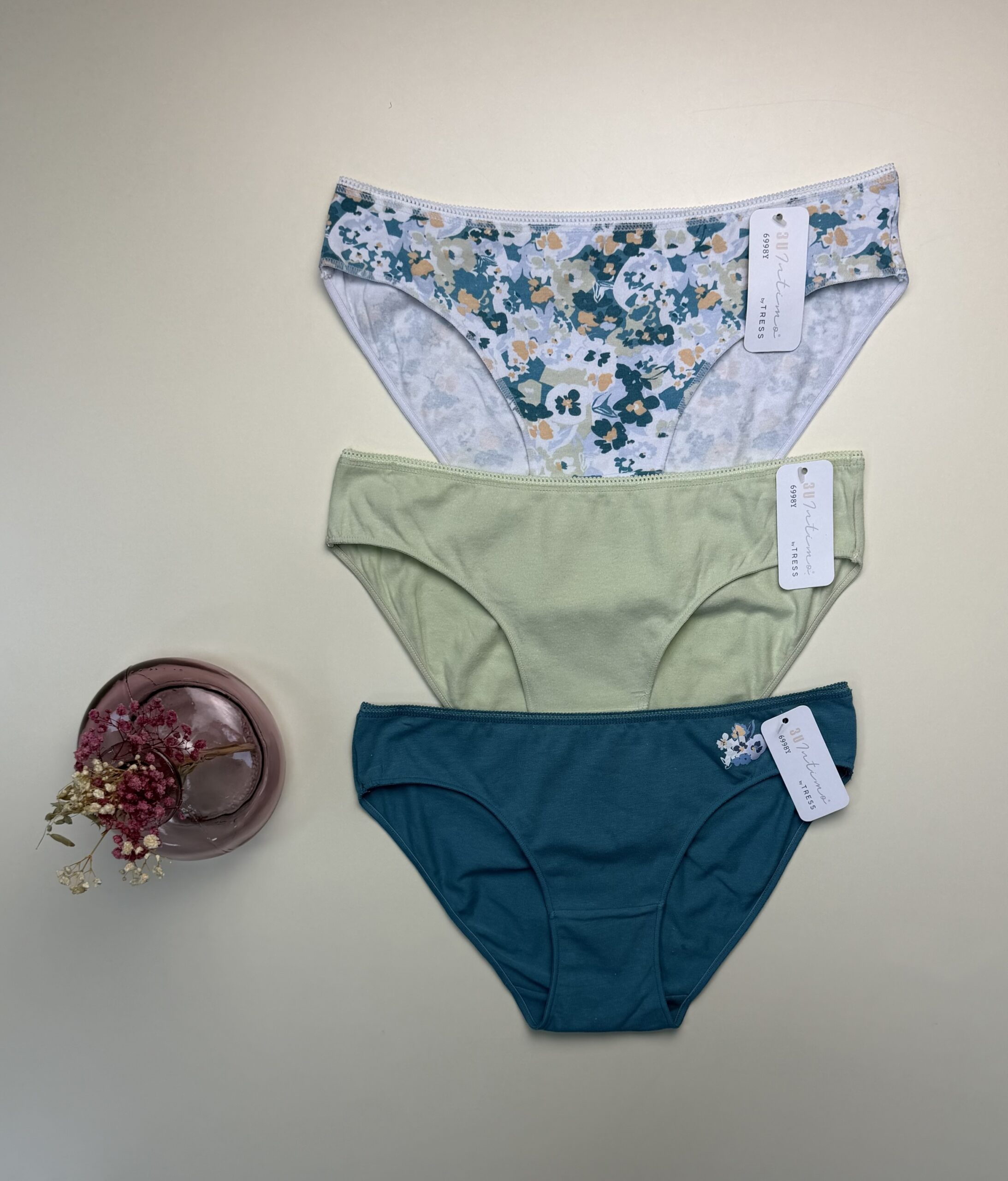 Pack de 3 culottes - Tress - en coton – Image 2