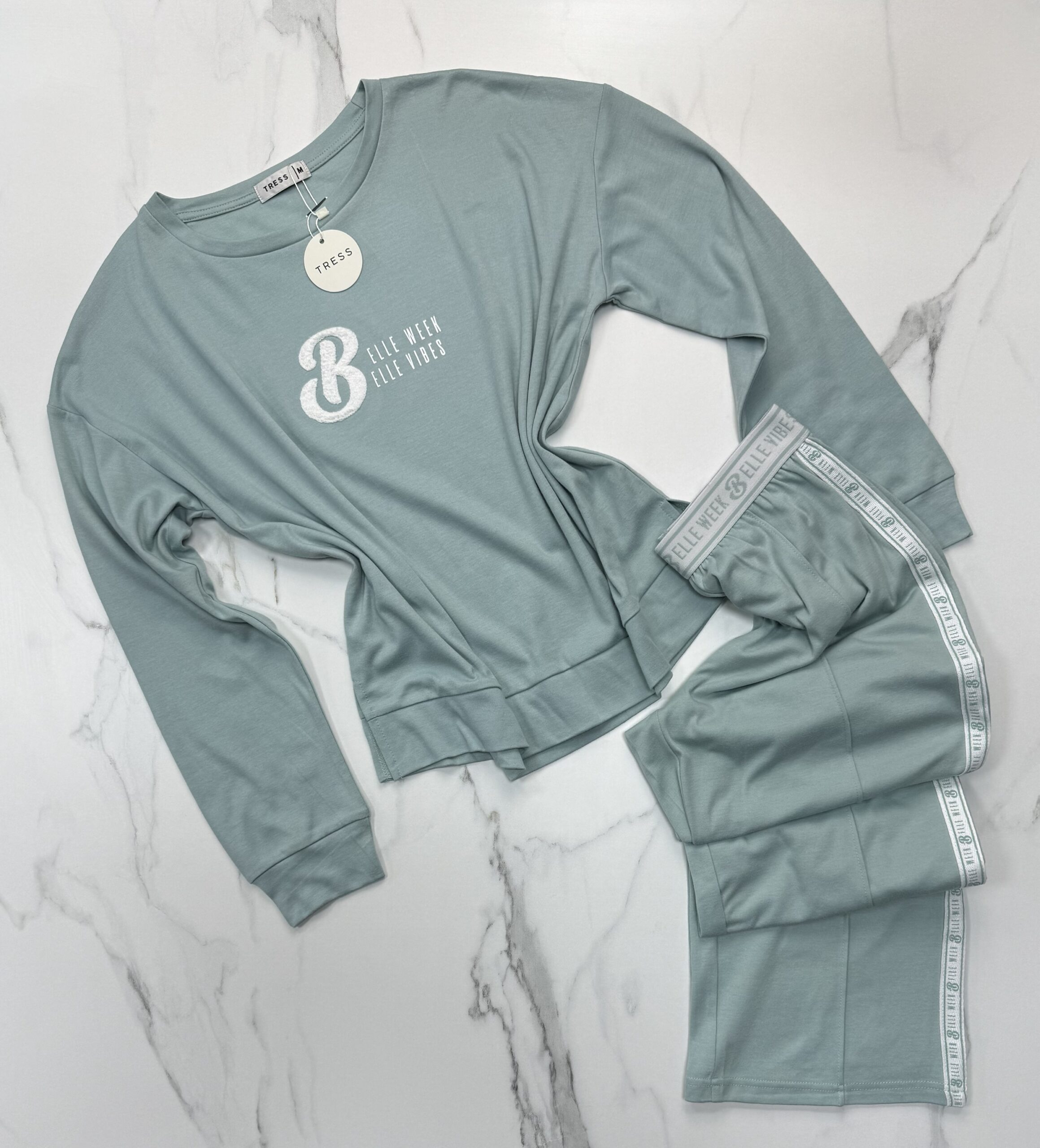 Pyjama manche longue "Vert"