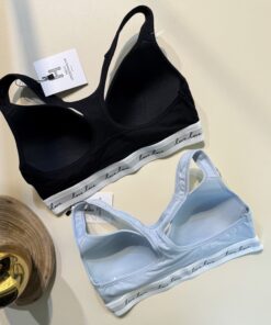 Alternative view of Pack de 2 brassières "Bleu / Noir"