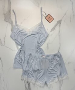 Bustier-short " Bleu "