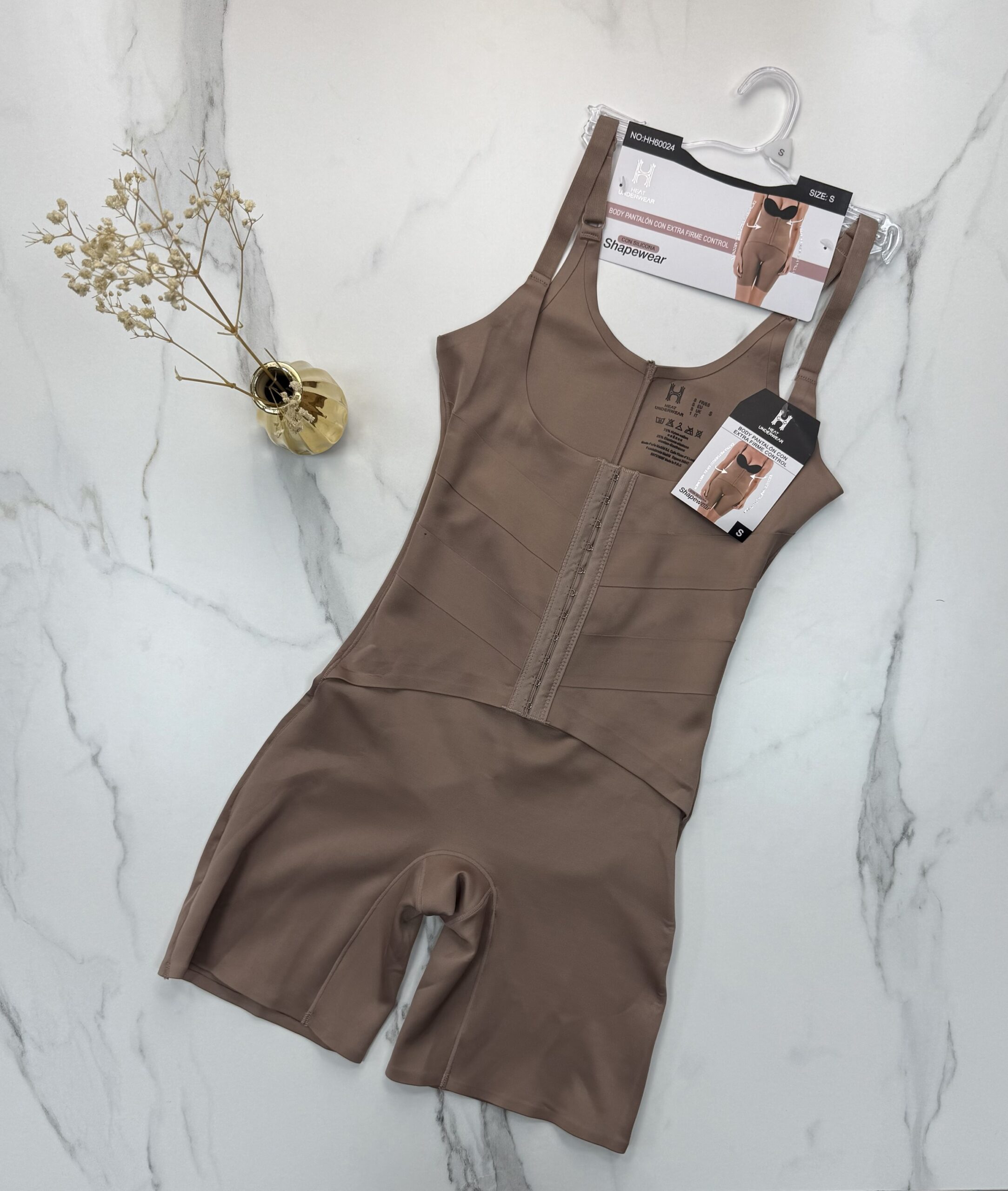 Gaine corset bretelles "Beige Foncé"