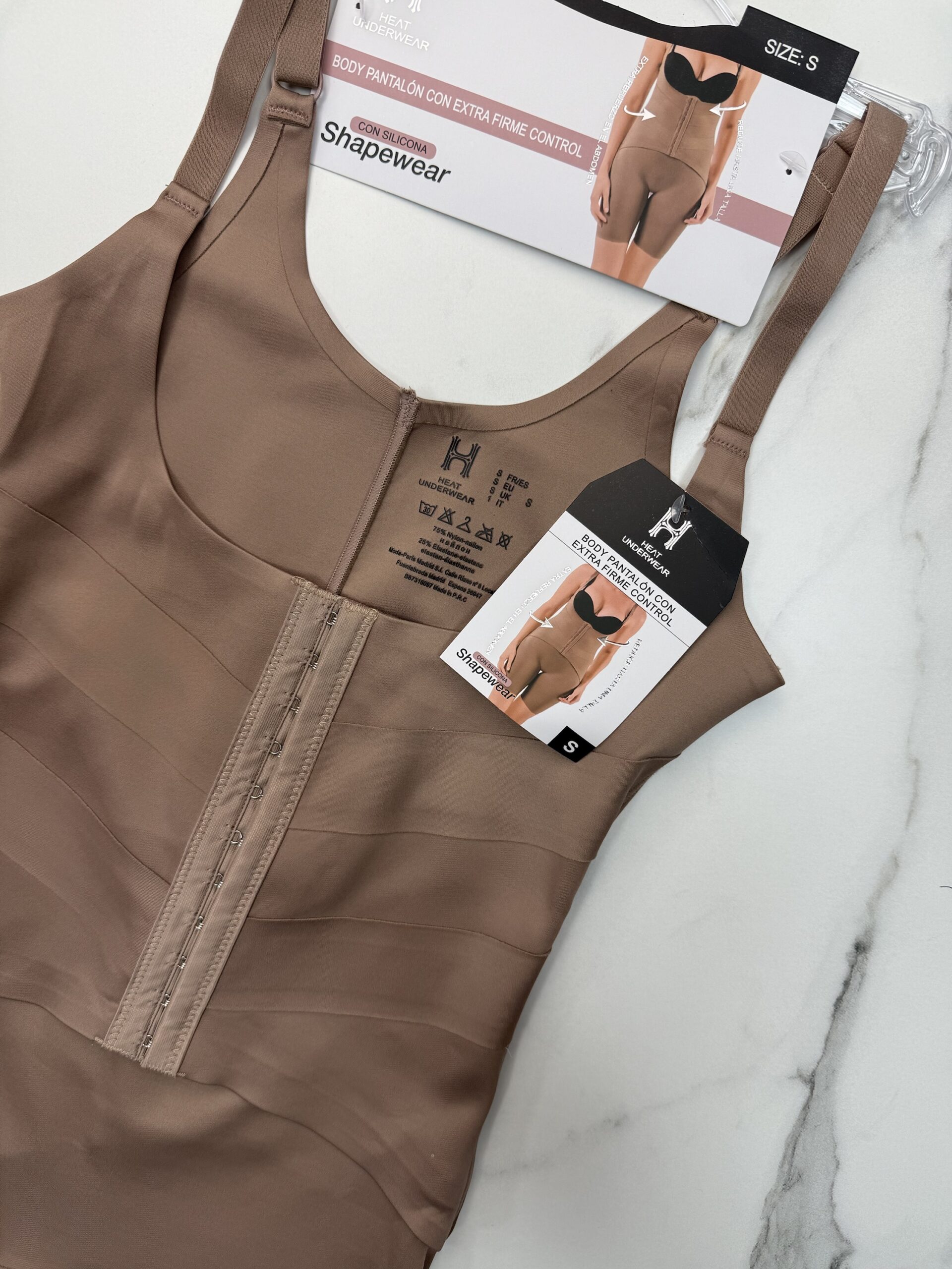 Gaine corset bretelles "Beige Foncé" – Image 3