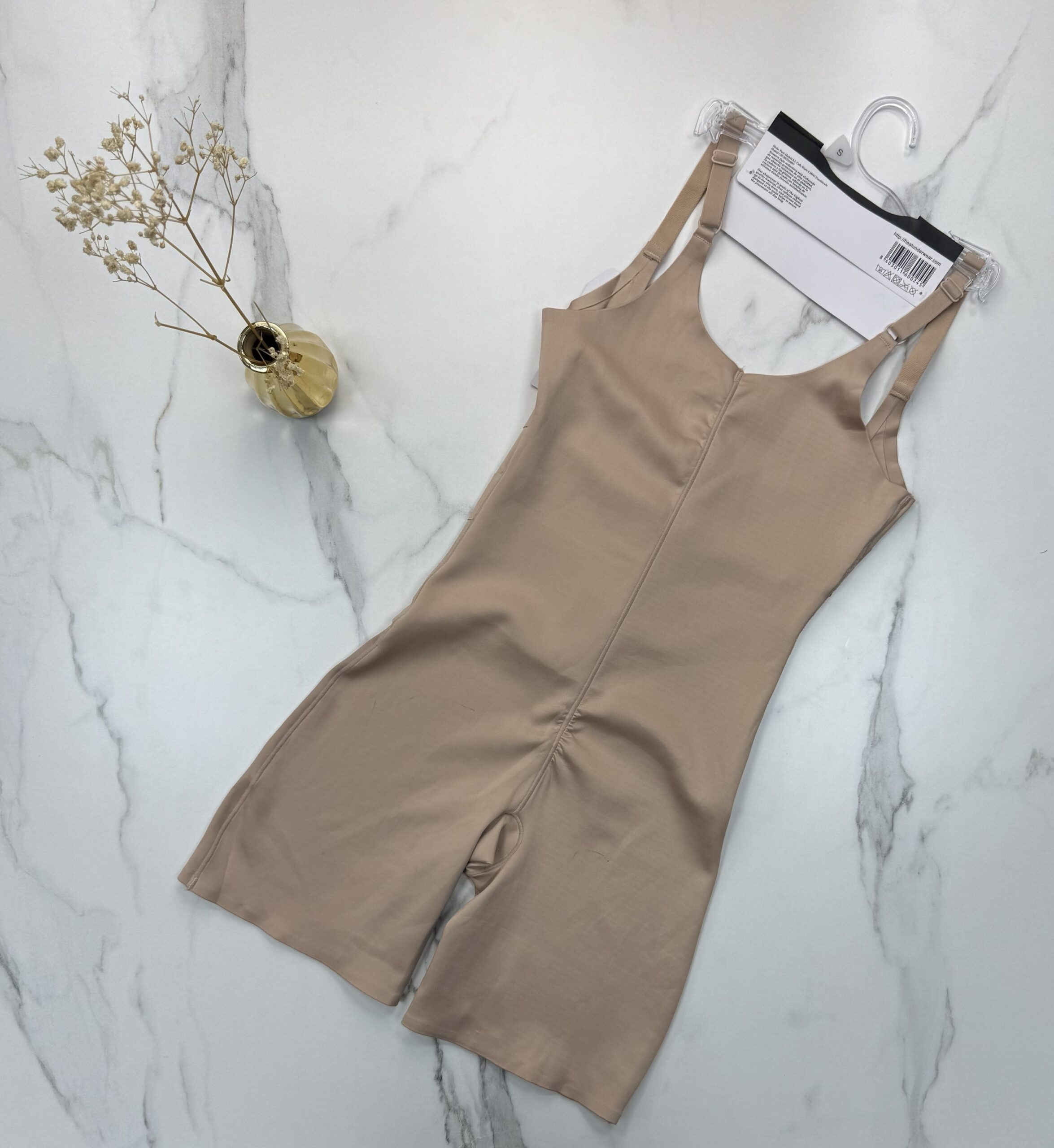 Gaine corset bretelles "Beige clair " – Image 2