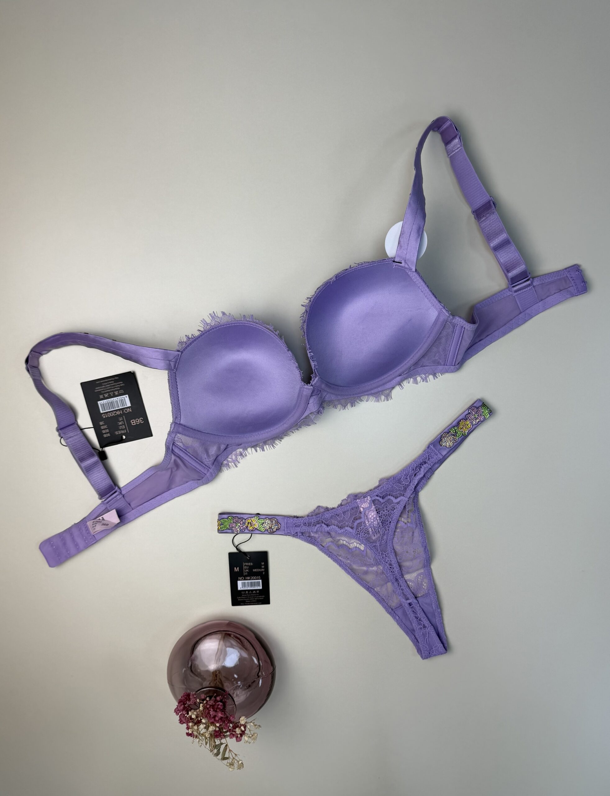 Ensemble 2 pcs H "Mauve" Push Up – Image 2