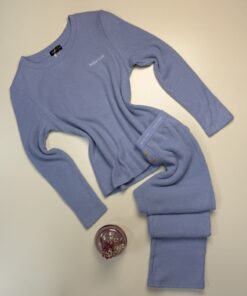 Pyjama manche longue "Bleu"