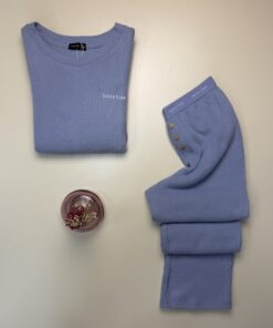 Alternative view of Pyjama manche longue "Bleu"