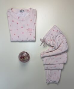 Alternative view of Pyjama haut manche longue "Rose"