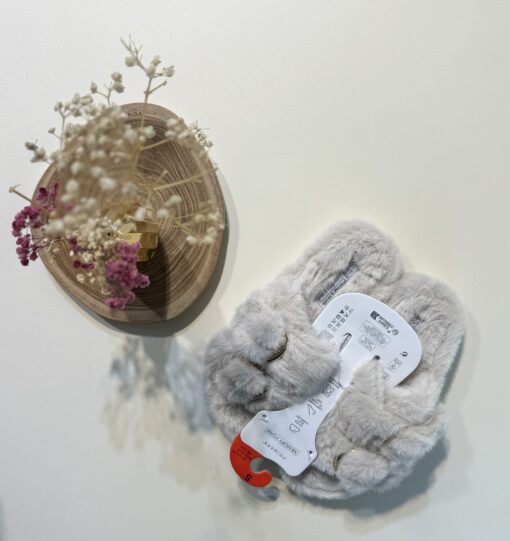 Pantoufle en fourrure - Primark - beige new