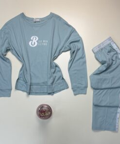 Alternative view of Pyjama manche longue "Vert"