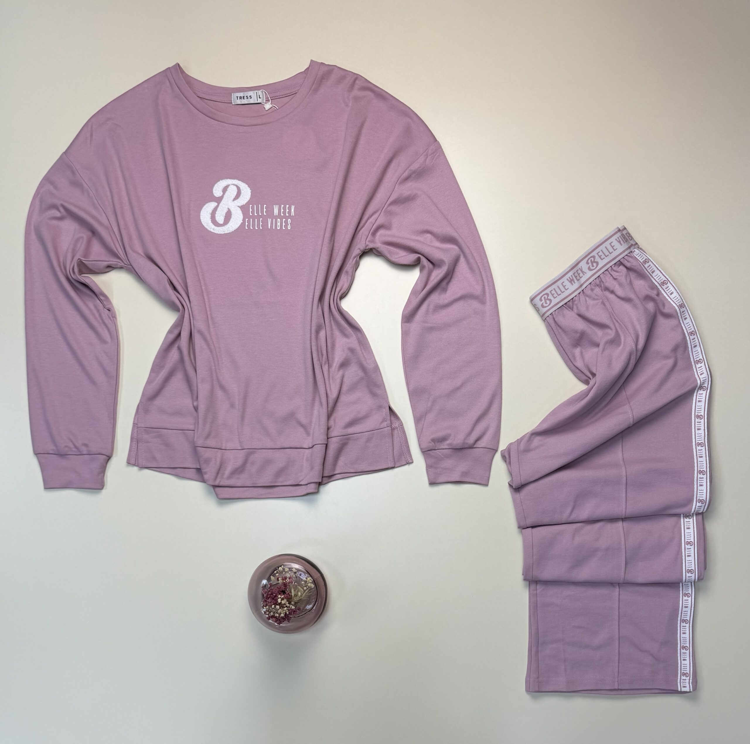 Pyjama manche longue "Rose" – Image 2