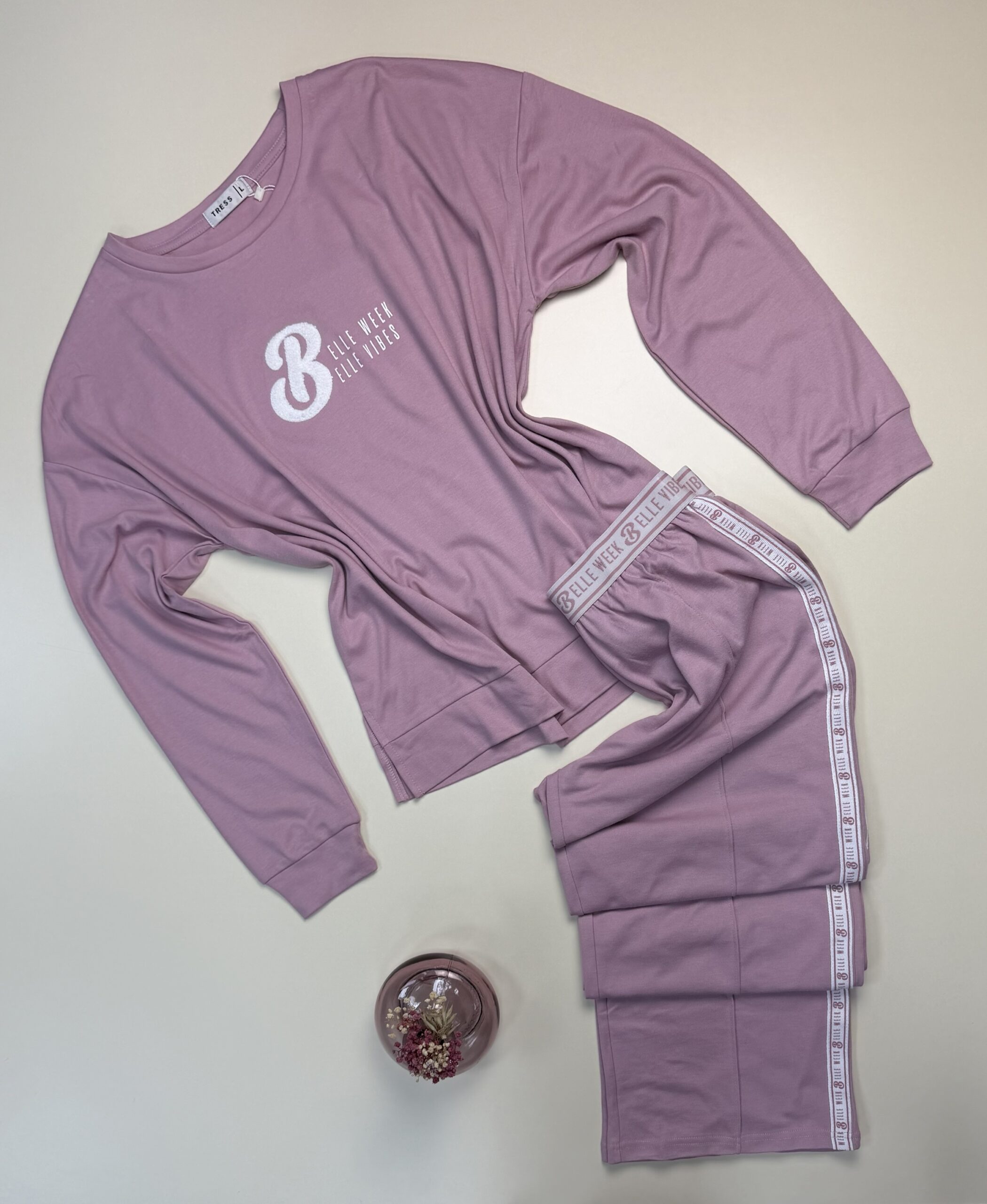 Pyjama manche longue "Rose"