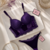 Ensemble corset H  " Violet "