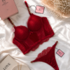 Ensemble corset H  " Rouge "