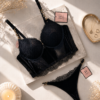 Ensemble corset H   " Noir  "