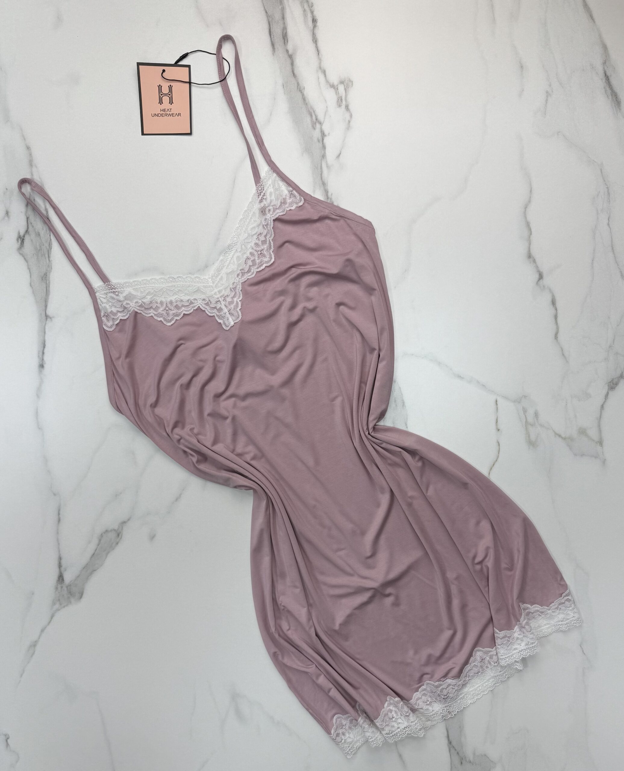 Ensemble nuisette peignoir "Bois de rose" – Image 2