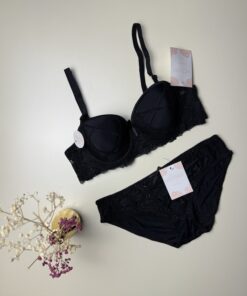 Ensemble 2pcs victoria Push up "Noir"