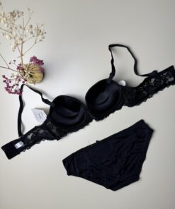 Alternative view of Ensemble 2pcs victoria Push up "Noir"