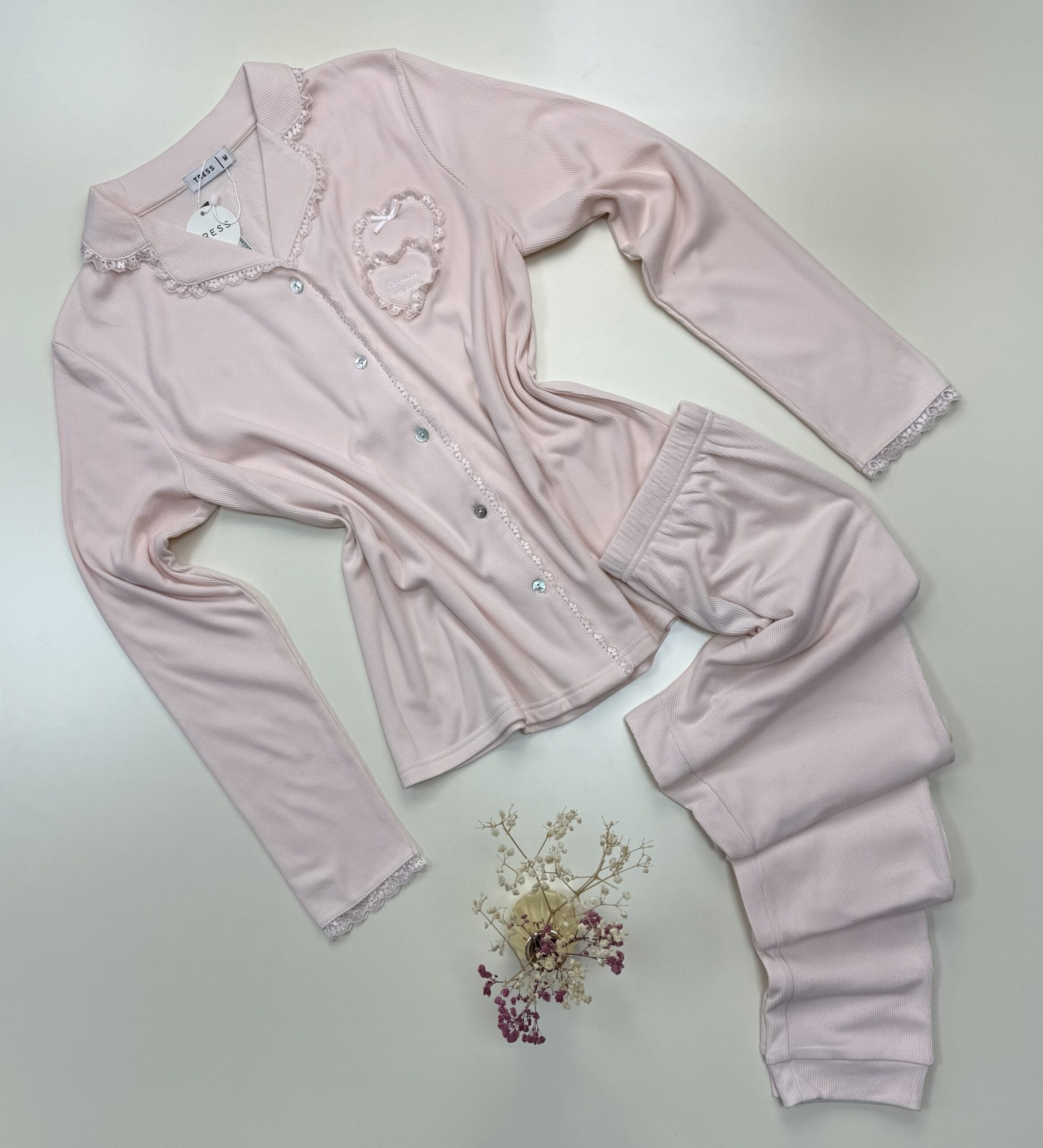 Pyjama boutonné "Rose"